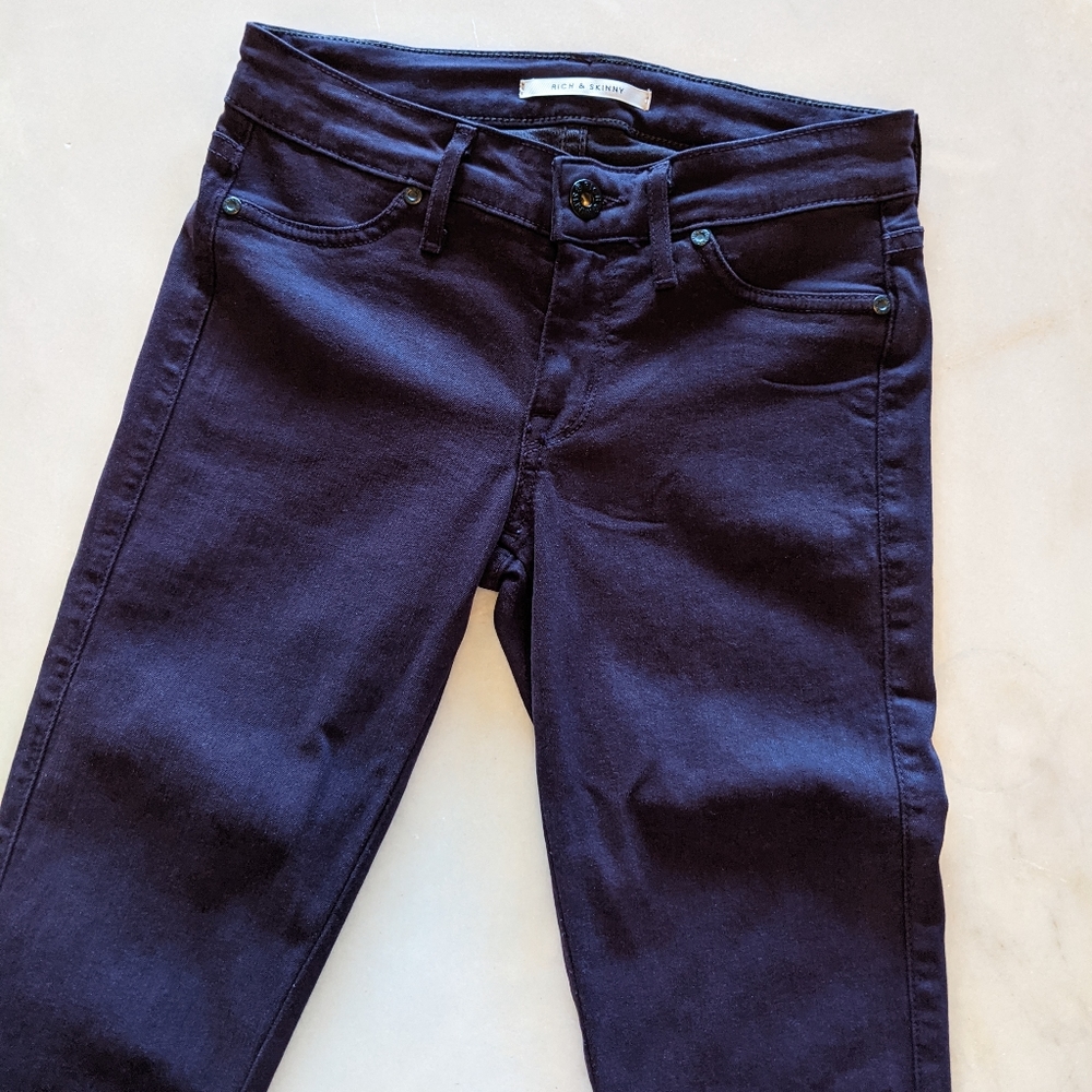 Purple Rich & Skinny  jeans